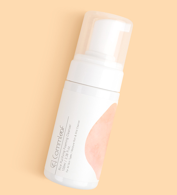 Commleaf Rice Purifying Foaming Cleanser PDP_1